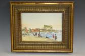 BARBAZON PONSONBY David 1910,Watching the Boats,Bamfords Auctioneers and Valuers GB 2016-05-11