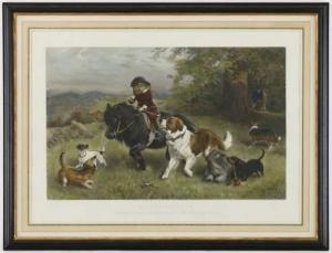 BARBER Charles Burton 1845-1894,A scratch pack,Piguet CH 2009-09-28