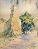 BARBIER Jean 1901-1999,Chapelle Rose à Cagnes sur Mer,Aguttes FR 2012-05-31