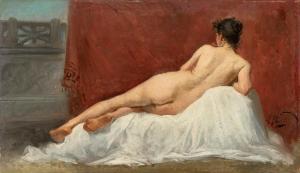 BARCHI Annunzio 1869-1897,Nudo femminile,Finarte IT 2024-03-27
