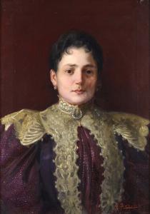BARCHI Annunzio 1869-1897,Ritratto femminile,Cambi IT 2017-10-27