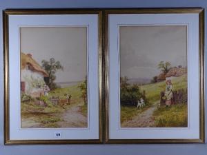 BARCLAY J 1842-1926,rural scenes,Rogers Jones & Co GB 2018-11-27
