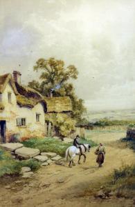 BARCLAY James Edward 1846-1903,Country landscape,Warren & Wignall GB 2016-03-09