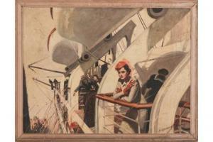 BARCLAY McClelland 1891-1943,Bon Voyage,Gray's Auctioneers US 2015-06-30