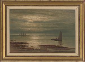 BARCLAY William 1797-1859,Fishing boats at Sunset,Christie's GB 2009-08-04
