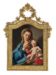 BARDELLINO Pietro 1728-1810,Madonna and Child,Palais Dorotheum AT 2024-04-24