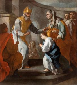 BARDELLINO Pietro 1728-1810,Presentazione della Vergine al Tempio,Bertolami Fine Arts IT 2024-04-18