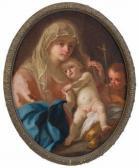 BARDELLINO Pietro 1728-1810,Vierge à l'enfant avec saint Jean-Baptiste,Joron-Derem FR 2021-11-09