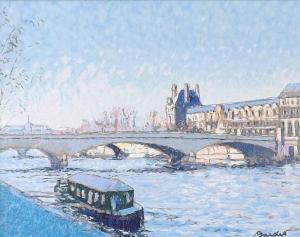 BARDET ANDRE 1909-2006,La Seine a Paris,Gardiner Houlgate GB 2019-09-26