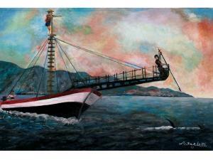 BARDETTA Nicola,Pesca del pesce spada nello stretto di Messina,Caputmundi Casa d'Aste 2014-02-26