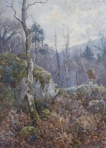 BARDILL Ralph William 1876-1935,A Wood in the Llugwy Valley,Gorringes GB 2023-01-16
