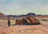 BARDON Marc 1891,Campement nomade à Bou Saada,Tajan FR 2013-02-12