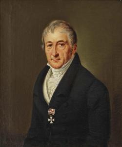 BARDOU Karl Wilhelm 1774-1842,A portrait of a man,1828,Neumeister DE 2020-09-23
