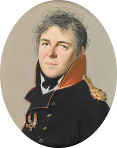 BARDOU Karl Wilhelm 1774-1842,PORTRAIT OF A YOUNG OFFICER,Sotheby's GB 2018-11-27