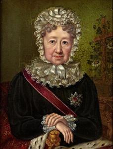 BARDUA Caroline 1781-1864,Friederike Auguste Sophie,1822,Hampel DE 2019-06-27