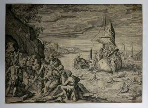 BARENDSZ. Dirck 1534-1592,Il naufragio di San Paolo a Malta,c. 1652,Gonnelli IT 2020-05-26
