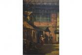 BARENT Heus,Figures in a street scene,1890,Lawrences of Bletchingley GB 2015-06-09