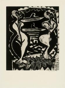 BARFUSS Ina 1949,Holzschnitte,Galerie Bassenge DE 2023-12-01