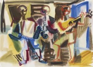 BARGHEER Eduard 1901-1979,SERENADE,1947,Sotheby's GB 2018-06-20