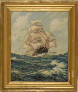 BARHAM A. Keith,A square-rigged ship.,Eldred's US 2010-05-22