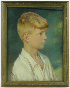 BARKER Cicely Mary 1895-1973,A Sussex boy,1936,Burstow and Hewett GB 2014-12-17
