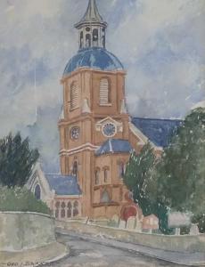 BARKER George 1882-1965,St Mary the Virgin, Sunbury on Thames,20th century,Halls GB 2020-06-17