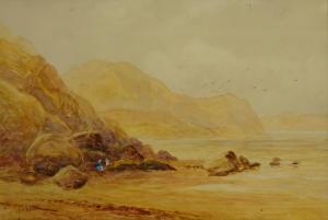 Barker J.M,Figures on a Beach,19th century,David Duggleby Limited GB 2018-10-20