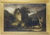 BARKER OF BATH Benjamin,A pastoral landscape with a watermill, figures and,Christie's 2008-05-07