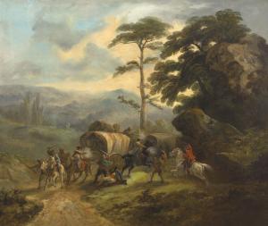 BARKER OF BATH John Joseph 1824-1904,The Highwaymen,Strauss Co. ZA 2022-04-25