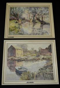 BARKER S,Hickling Basin and Lowdham Mill,1974,Bamfords Auctioneers and Valuers GB 2017-03-15