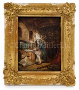 BARKER Thomas Jones,Lord Nelson at Prayer Before Trafalgar,1854,Charles Miller Ltd 2022-11-01