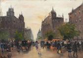 BARKES Anatol 1874-1953,Street scene,Bonhams GB 2010-06-09