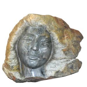BARKIN Michael,Figural Sculpture of the Visage of a Woman,20th Century,Kodner Galleries 2023-03-01