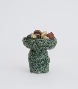 Barkley Glenn 1972,Cactus stemcup with rock garden,2015,Bonhams GB 2018-06-20