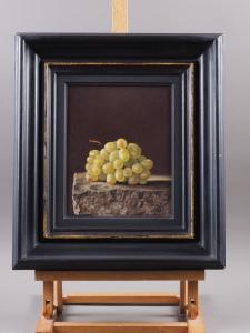 BARLEY ROY 1935,still life of grapes on a slab,1995,Jones and Jacob GB 2022-08-10