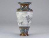 BARLOW Hannah 1850-1916,doulton lambeth stoneware vase, 1890's,Waddington's CA 2006-03-28