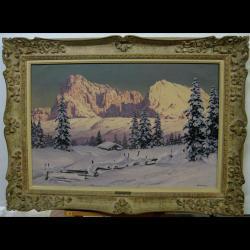 BARMA Hans 1899,ALPINE SUNSET,Waddington's CA 2011-09-19