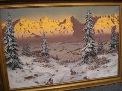 BARMA Hans 1899,An Alpine village at sunset,Bonhams GB 2010-06-07