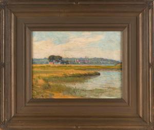 BARNARD Edward Herbert 1855-1909,Marsh landscape,Eldred's US 2023-07-28
