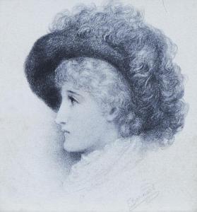 BARNARD Emily 1881-1911,Portrait of a Woman,Shapiro AU 2022-06-08