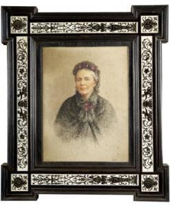 Barnard Fred E 1900-1900,Portrait of Sarah Cummins,Adams IE 2008-03-12