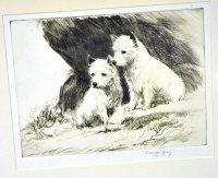 BARNARD George Grey 1863-1938,West Highland Terriers,Shapes Auctioneers & Valuers GB 2013-01-10