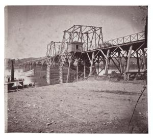 BARNARD George N 1819-1902,Bridge Across Tennessee River at Chattanooga,Christie's GB 2021-10-07