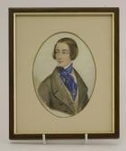BARNARD Philip Augustus 1820-1890,PORTRAIT OF A YOUNG MAN,Sworders GB 2016-06-07