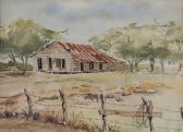 BARNES Carroll 1906-1998,Deserted Country Shack with Tin Roof,Morton Subastas MX 2016-09-17