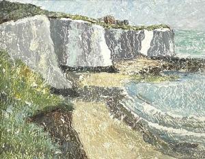 BARNES GARLICK 1891-1987,White Cliffs,David Lay GB 2021-07-22