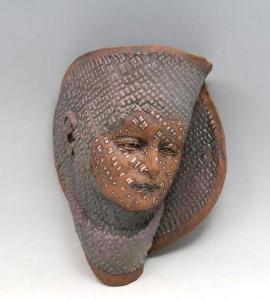 BARNES Joy 1900-1900,MASK OF WOMAN,Burchard US 2020-12-13