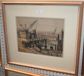 BARNES Maurice 1911-1971,The Old Shipyard,Tooveys Auction GB 2013-05-15
