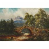 BARNES Samuel John 1847-1901,THE OLD BRIDGE OF DEE,Waddington's CA 2022-09-15