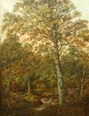 BARNES William Rodney 1850-1919,Thegypsy encampment,1885,Dreweatt-Neate GB 2005-03-01